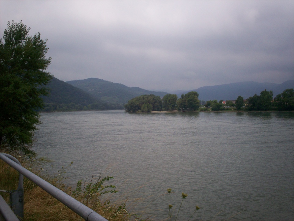 Donau auf dem Rückweg